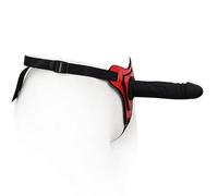 QiKKago CinturóN Multifuncional De Cuero para Hombres con Varilla De Silicona, Equipo De Gimnasio para Vestir Cruz Masculina-H5 (Largo)