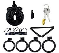 QiKKago con 4 Anillos Y CinturóN De Fitness, Luz Y Comodidad, Fuerza De Combate Mejorada, Regalo para Parejas-H4