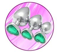 QiKKago Conjunto de 3 Piezas de Acero Inoxidable Liso con Diseño de Cola Brillante, Herramienta de Estiramiento de Cadera Multifuncional (Verde)