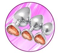 QiKKago Conjunto de 3 Piezas de Acero Inoxidable Liso con Diseño de Cola Brillante, Herramienta de Estiramiento de Cadera Multifuncional (Naranja)