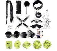 QiKKago Conjunto De Deportes De Cuero De 15 Piezas De Interior Casual Set-Q