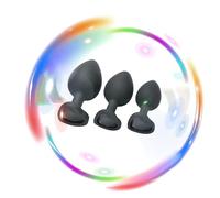 QiKKago Conjunto Multifuncional De Entrenador De ArticulacióN De Cadera De 3 Piezas, Equipado con Diamantes En Forma De CorazóN Accesorios EláSticos -K + 10 (Negro)