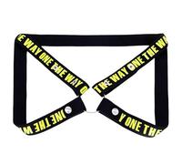 QiKKago Correas De CinturóN De Cuatro VíAs Ajustables con Texto De Color, Banda De Soporte De Cuatro VíAs para Hombres-K + 7 (Verde)