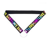 QiKKago Correas De CinturóN De Dos VíAs Ajustables con Botones, Banda Anti De Dos VíAs para Hombres-K + 6 (Colorido)