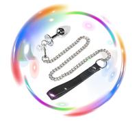 QiKKago Entrenador De Taladro Blanco CóNico De Acero Inoxidable Ajustable con Cuerda De TraccióN Larga Y Accesorios De Campana para Tren De TraccióN-K + 4