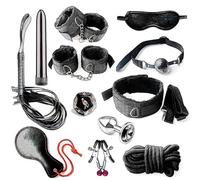 QiKKago Equipo De Entrenamiento De Yoga De 12 Piezas, con CinturóN De TensióN Ajustable, Equipo De Fitness Conjunto De Ejercicio del Gimnasio Interior - H6