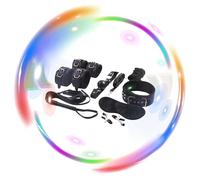 QiKKago Estable Y CóModo! CinturóN De Cama De Cuero De Ocho Piezas Le Trae Una Experiencia De SueñO CóModa - Accesorios De Fitness - Z + 10 (Negro)