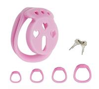 QiKKago Jaula De PláStico, 4 Colores, 4 Anillos, CóModa Y Transpirable, Adecuada para Deportes Y MúSculos - H3