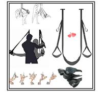 QiKKago Pareja de Cuero Columpio en la Puerta, Pasar Tiempo romántico Juntos-Q