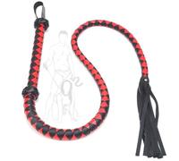 Qikkago Premium LáTigo Largo Negro Y Rojo -Z