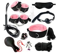 Qikkago Rosa Nylon Deportes Fitness Partner 10-Piezas Set-Z