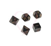 QiKKago Tuerca De Fitness Multifuncional De Resina Negra, 5, Juego De Roles De Tablero De Ajedrez, Ligera Y PortáTil, Regalo Doble, F3
