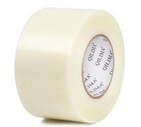 QILIMA Transparencia, 75mmx55m, una cinta reforzada duradera, cinta impermeable de tela para reparar, fijar, atar, reforzar o sellar.