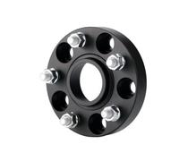 QILINGS Coche Espaciadores Rueda para Ford para Focus para C-MAX para Taurus 1 Pieza Adaptador Espaciador de Rueda PCD 5x108 CB 63,4 Separadores Ruedas(Black 30mm)