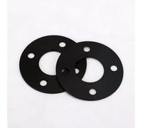 QILINGS Coche Espaciadores Rueda para Mini 2 Piezas 3/5/8/10/12 Mm Adaptador Espaciador De Rueda PCD 4x100 CB 56,1 Mm Traje De 4 Terminales Separadores Ruedas(3mm Black)
