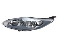 QILINGS Faro Principal Para Ford Para Fiesta VI Para MK7 2008-2012 Faro Delantero H1H7 Bombilla Halógena Luz Parachoques Delantero Faro Delantero Luz Circulación Diurna Coche(Izquierda)