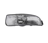 QILINGS Faro Principal Para Skoda Para Superb Para MK2 2008-13 Parachoques Delantero Luz Antiniebla Con Bombilla 3T0941699 3T0941700 Lámpara Antiniebla Luz Circulación Diurna Coche(Left With Halogen)