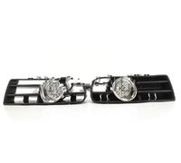 QILINGS Faro Principal Para VW Para Golf 4 Para MK4 Para GTi Faros Delanteros DRL Antiniebla Conducción Parrilla Carreras CUBIERTA Luces Antiniebla Luz Circulación Diurna Coche(Led)