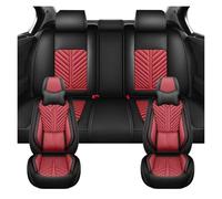 QILINGS Fundas Universales Antideslizantes para Asientos De Coche, para Dodge, Journey, RAM 1500, Challenger, Nitro Y Caliber. Funda Asiento Coche Ajuste Universal(Luxury-Wine Red)