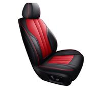 QILINGS para Hyundai para Kona IX35 para Solaris para Elantra I10 para Tucson para Santae para Creta Accesorios Interiores Automóviles Funda Asiento Coche Ajuste Universal(1PC-Black Red)