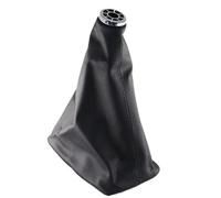 QILINGS Perilla de cambios para Toyota Corolla Estate (_E12_) (2001-2007), Palanca de cambios manual de cuero PU, Negro, Plástico, Moderno