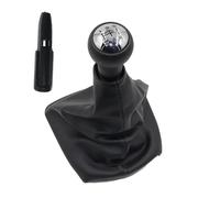 QILINGS Pomo Palanca Cambios para Citroen C2 C4 C5 para XSARA Perilla de Cambio de Marchas de Coche Palanca Cubierta de Arranque Gaitor Palanca Cambio Marchas(5 Speed Black Set)