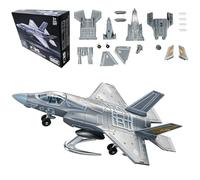 QiLumier Kit de maqueta helicóptero de Combate AH-64 Apache Escala 1:72 con Soporte Expositor, Regalo para modelistas, Pieza de colección Militar para exposición
