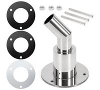 QIMEI-SHOP Escape del Calentador Diésel de Acero Inoxidable 316 Accesorios de Tubo de Escape para Tubo de 24 mm Calentadores de Estacionamiento Diésel Coche Barco Camión Codo