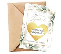 QIMMU 6 tarjetas de consagración juvenil, tarjeta de felicitación juvenil, regalos de consagración juvenil, con pegatinas para rascar y sobre, para la consagración juvenil