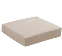 qing yun Cojín grueso y suave para asiento de silla, cómodo, antideslizante, cojín cuadrado para asiento de comedor, para el hogar, cocina, oficina (25 x 35 x 3 cm, beige)