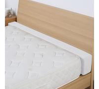 qing yun Relleno de espacio de cama para extensor de colchón de cama, extensor de cama, relleno de huecos, relleno de espacio de cama largo, extensor de colchón de cama (10 x 20 x 180 cm, blanco)