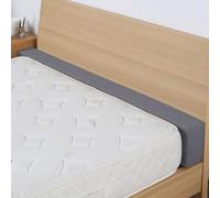 qing yun Relleno de espacio de cama para extensor de colchón de cama, extensor de cama, relleno de huecos, relleno de espacio de cama largo, extensor de colchón de cama (15 x 20 x 180 cm, gris oscuro)