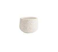 QINGGANG-0224 macetas de Interior A Luxurious and Elegant Hand-Carved Clay Planter, Perfect For Indoor Plants Such As The Rhaphidophora.(Medio)
