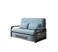 QINGGANG-0224 Sofá de salón Sofá Cama Convertible for Apartamentos pequeños, Plegable, Extensible, Individual, Multifuncional, for balcón Sillón reclinable(Medio)