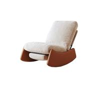 QINGGANG-0224 Sofá de salón Swivel Rocking Recliner Chair Lounge Sofa Zero Gravity Napping Bed For Bedroom/Patio Sillón reclinable(A)