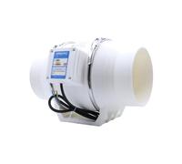 QINGGANG-0224 Ventilación de ático Extractor de conducto de refuerzo industrial, ventilador de extracción silencioso de alto volumen de aire for uso doméstico y comercial Montaje en pared(XXL)