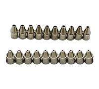 qinggw 10 unids/Set 1mm/2mm Boquilla Puntas de Hierro Punta de Soldadura de Metal para Ventosa de Soldadura al vacío eléctrica/Bomba de desoldar (tamaño : 1mm)
