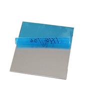 qinggw 1060 Chapa de Aluminio de 0,5 mm Grosor de la Placa de 0,8 mm 1 mm 2 mm 3 mm 4 mm 5 mm de Partes de máquinas Pure Aluminio Adaptable Eléctrico (tamaño : 0.5x50x50mm 1pc)