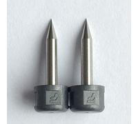 qinggw 1PAIR ELCT2-12 Electrodos para Fujikura FSM-12S / FSM11R / 11S / 21S / 12R FSM-22S Fibra óptica Fusión Electrodo de Empalme