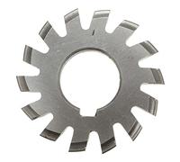 qinggw Módulo 1pc 1.5 M1.5 PA20 Grados Bore 22mm # 1-8 HSS Cortador de fresado de Engranaje involtorio Herramientas de Corte de Engranajes de Acero de Acero de Alta Velocidad (tamaño : 6)