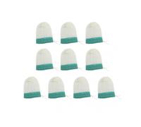 QingHai 10Pcs Propane Lanterns Mantles Gas Lamp Mantles Simple Installation Widely Used U-Shape Design Camping Lantern Cover Mantles