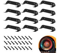 QINGLANG Expositor de coche montado en la pared para juguetes estables soporte para coche soporte de pantalla vertical para coche estante soporte compatible con muestra de velocidad para la colección