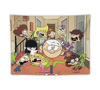QINGRONG The Loud House - Póster de anime de poliéster para pared, impresión artística de regalo, decoración del hogar, 30 x 40 pulgadas