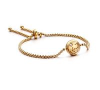 Qings Pulsera chapada en oro exclusiva de Escorpión Zodiac Constelaciones Horóscopo Astrología ajustable con circonita brillante para mujeres y niñas