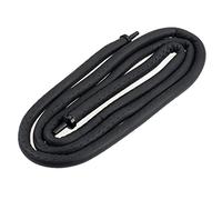QINGSHENG 1 cortina de aire de plástico negro para acuario, difusor de aire de burbujas, tubo de goma flexible, manguera de tubo suave, tubo difusor de oxígeno (longitud 120 cm)