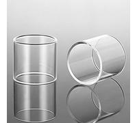 Qingtian-ceg Depósito de Cristal de Repuesto de 2 Piezas para uwell Crown 2 / Crown 3 / Valyrian 5ML / Nunchaku Tank 5ML / Crown IV - Transparente,Sin Tabaco ni nicotina