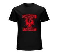 QINGXIANG Edj Corrosion of Conformity Men's T Shirt Black M