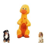 QingxingFa Durachew Dog Toy, New Wowpetsmart Invincible Chewanimals, Durachew Designed for Strong Chewers,Wowpetsmart for Heavy Chewers, Indestructible Dog Toys for Aggressive Chewers (Duck)