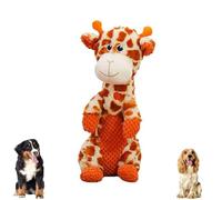 QingxingFa Durachew Dog Toy, New Wowpetsmart Invincible Chewanimals, Durachew Designed for Strong Chewers,Wowpetsmart for Heavy Chewers, Indestructible Dog Toys for Aggressive Chewers (Giraffe)