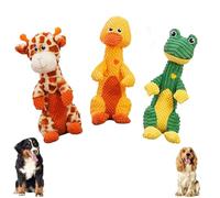 QingxingFa Durachew Dog Toy, New Wowpetsmart Invincible Chewanimals, Durachew Designed for Strong Chewers,Wowpetsmart for Heavy Chewers, Indestructible Dog Toys for Aggressive Chewers (3 Pcs)